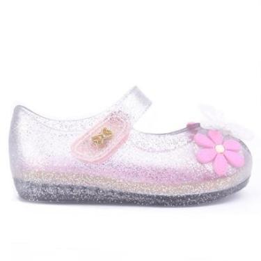 Imagem de Sapatilha Infantil Feminina World Colors Angel Prata - 1580-Feminino