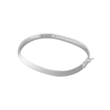Imagem de Pulseira Bracelete Prata 925 Feminino Grosso - DR Joias