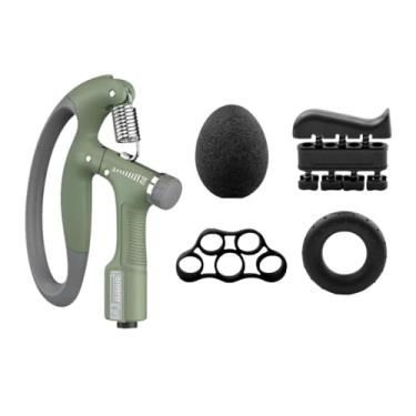 Imagem de Hand Grip Ajustável 5 A 100kg Com Contador Kit De Exercício Para Mãos Dedos Força E Reabilitação Muscular