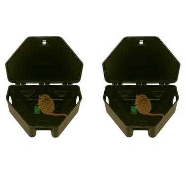 Imagem de Porta Isca Preto (Com Chave Para Abrir Trava) 2pç