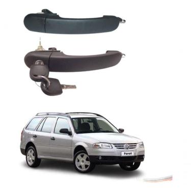 Imagem de Par Maçaneta Ext Diant Snake Key Gol Parati 99 A 14 4 Portas - Un / 2 [f103]