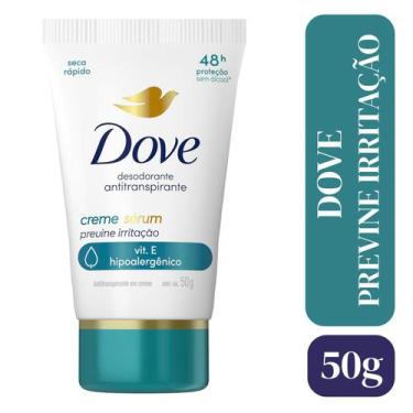 Imagem de Desodorante Dove Creme Sérum Previne Irritação 48h 50g