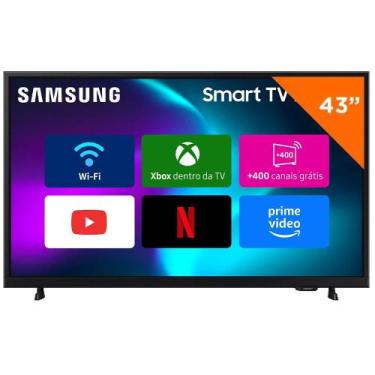 Imagem de Smart TV 43 Polegadas Samsung Full HD - UN43F6000, 43"