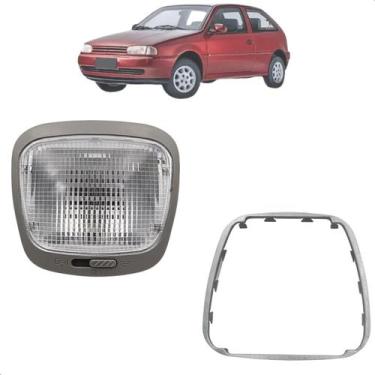 Imagem de Jogo Lanterna Luz Moldura Teto Leitura Kombi 1999 2000 A 2014 Gol 1996