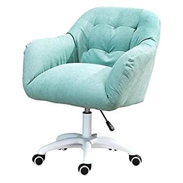 Imagem de Cadeira de escritório assento estofado cadeira de escritório cadeira giratória para jogos cadeira de escritório cadeira de computador ergonômica cadeira de suporte lombar necessária