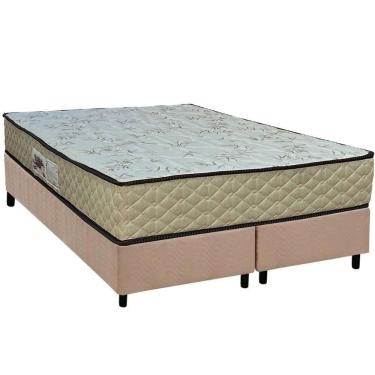 Imagem de Conjunto Box Queen: Colchão Espuma Paropas Ag65 Sofistic Clean + Base Crc Suede Clean (158x198)