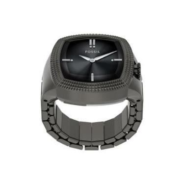 Imagem de Relógio Anel Machine Luxe Grafite - LE1212/1PI Relógio Fossil Masculino Nick Jonas - LE1212/1PI-Feminino