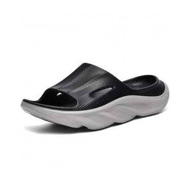 Imagem de AnyuTech Chinelos Ortopédicos para Homens e Mulheres - Sandálias com Suporte de Arco e Almofada Espessa, Antiderrapantes e Respiráveis para Recuperação de Fascite Plantar, Casuais e Leves