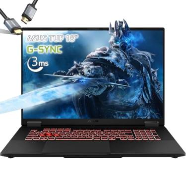 Imagem de ASUS TUF Laptop para jogos A18 polegadas - AMD Ryzen 7 260 Beat i9-13905H - NVIDIA RTX 505-18 polegadas WUXGA Display 144Hz - 64GB RAM - SSD PCIe 4TB - Teclado RGB retroiluminado - Thunderbolt 4