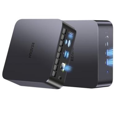 Imagem de Reatan Mini PC para jogos AI X7 OK, AMD Ryzen 7 255 (8C/16T, até 4,9 GHz) Radeon 781M