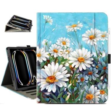 Imagem de Vimorco Capa para iPad Pro de 13 polegadas, capa para iPad Air de 13 polegadas, adequada para iPad Pro 12,9 capas 6ª/5ª/4ª/3ª geração, 5 ângulos de suporte/suporte de digitação/porta-lápis/bolsos de