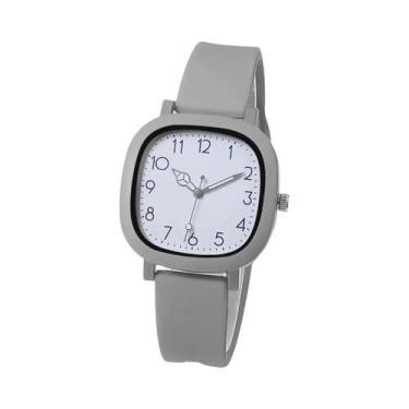 Imagem de Relógio Casual Feminino De Quartzo Com Pulseira De Silicone, Presente 