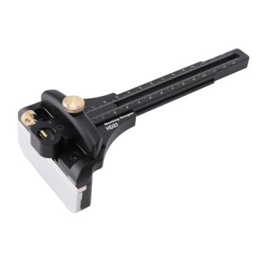 Imagem de Hyuduo Marcador de Madeira, Régua de Linha de Marcação de Liga de Alumínio Com Função de Desenho Paralelo para Projetos Artesanais de Carpintaria DIY