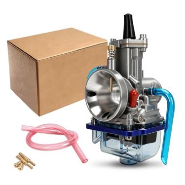 Imagem de JFG RACING PWK carburador de 24 mm, carburador universal de 24 mm para 50CC-100CC 50CC 80CC 90CC 100CC peças quadriciclo de corrida Quad Go Kart Dirt Pit Bike Scooters de motocicleta