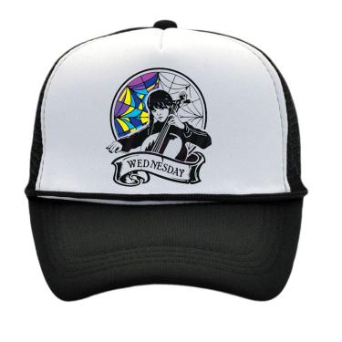 Imagem de Boné de beisebol Wednesdays Anime Snapback Cotton 56-60cm