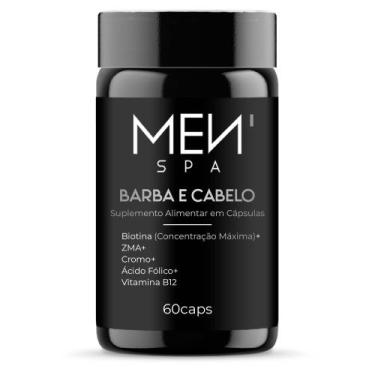 Imagem de Suplemento para Crescer Barba e Cabelo Biotina Concentração Máxima Men
