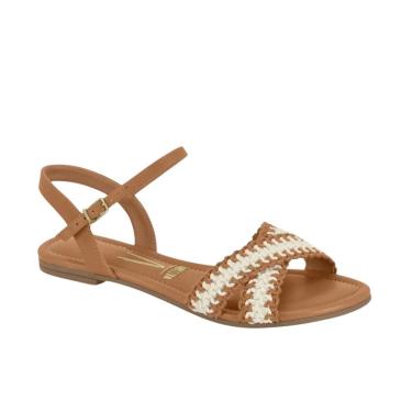 Imagem de Sandália Vizzano Tiras Em Crochê Feminina
