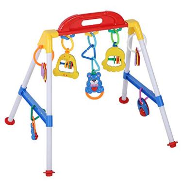 Imagem de Ymiko Brinquedo de Exercício Musical Interativo para Crianças, Estação de Fitness Educacional Com Luzes e Sons (Suporte musical para fitness)