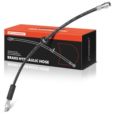 Imagem de A-Premium Mangueira hidráulica de freio frontal compatível com modelos selecionados Mercedes-Benz - C350, GL320, GL350, GL450, GL550, R320, R350, R500, R63 AMG, ML320, ML350, ML450, ML500 - Substitua