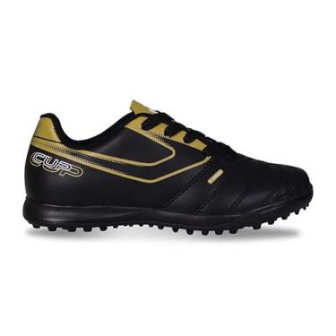 Imagem de Chuteira Top Cup Viii Inf Scty Preto/Dourado,34