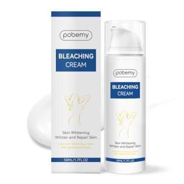 Imagem de POBEMY Skin Creme Clareador Para Áreas Íntimas E Corpo, Vitamina C Axilas, Joelhos, Cotovelos, Parte Interna Das Coxas, Virilha, Sensível - 1,7 Fl Oz