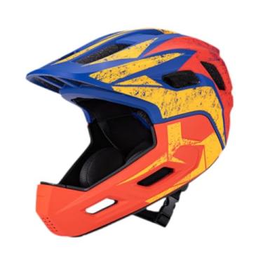 Imagem de Pegciuho Capacete Infantil para Bicicleta, a Choques E com Absorção de Impactos, Acessório para Bicicleta, Equipamento de Ciclismo, Ajustável, Leve, Laranja