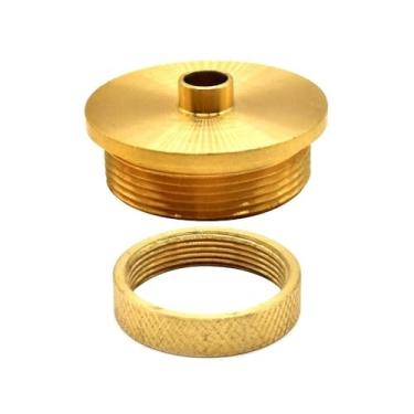 Imagem de Big Horn 19666 Brass Router Template Guide I.D. 1/4" O.D. 5/16" Substitui Porter Cable 42054