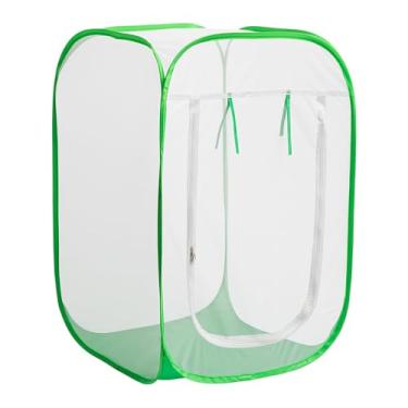 Imagem de predolo Rede de proteção dobrável para plantas de jardim, ideal para varandas e gramados, 60cmx60cmx90cm