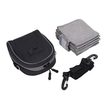 Imagem de Cryfokt Bolsa de Filtro de Lente de Câmera Estojo Organizador Portátil à Prova de Poeira para Fotografia Com Alça de Ombro, Material de Nylon à Prova D'água para 8 Filtros, Adequado para Fotógrafos
