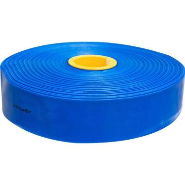 Imagem de Mangueira Chata 1.1-2 Azul Com 50 Metros Vonder