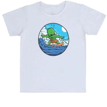 Imagem de Camiseta Infantil  Alien Surfista, 16