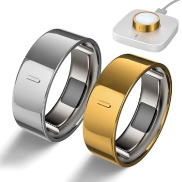 Imagem de Capas banhadas de alto brilho compatíveis com Oura Ring Gen 4/Oura Gen 3, capa protetora de anel de TPU ultrafino antiarranhões para mulheres e homens - Não é compatível com Oura 4 Ceramic