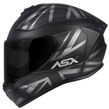 Imagem de Capacete Moto ASX Draken UK Inglaterra Esportivo Para Motociclista (56)