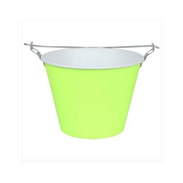 Imagem de Balde para Cerveja em Alumínio 5L Neon Green Soft Touch - Alumiart Falcão