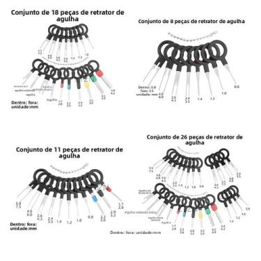 Imagem de Extrator De Pinos Automotivos De Vários Tamanhos IPM: Ferramenta Mecân