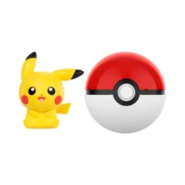 Imagem de Figuras De Anime Pokémon Gengar Bulbasaur Sylveon Em Miniatura Em Bola