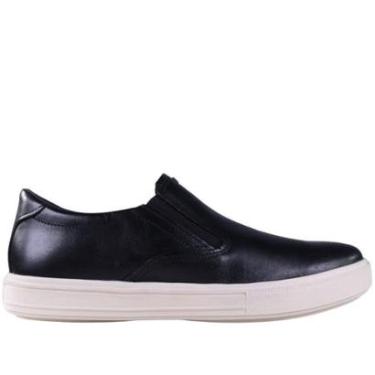 Imagem de Sapatênis Masculino Pegada Slip On 111509 Preto-Feminino