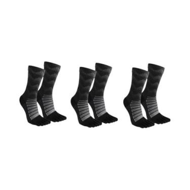 Imagem de Meias Esportivas Unissex De Lã Merino Térmicas Com Absorção De Umidade