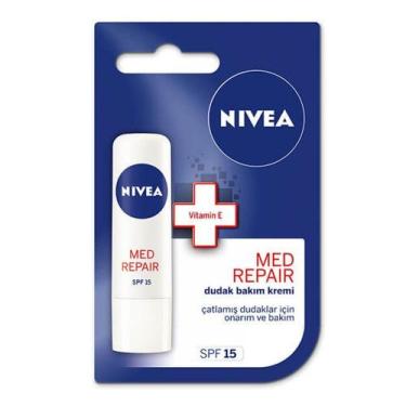 Imagem de Hidratante Labial Nivea Med Repair FPS15 4,8g