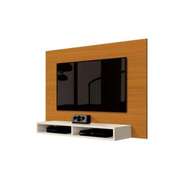 Imagem de Painel Fox New para TV até 43" Cedro Off White 778167 EDN - Edn Móveis