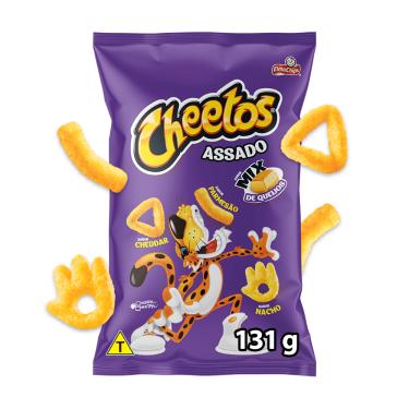 Imagem de Salgadinho de Milho Cheetos Mix Queijos Elma Chips 131g