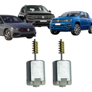 Imagem de Par Micro Motores da Trava da Fechadura Elétrica para Portas SPP1190 Volkswagen Jetta T...