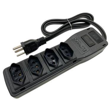 Imagem de Filtro De Linha Power Line Plps4t 20a Com Cabo Bivolt 4400va 3 X 2,5 M