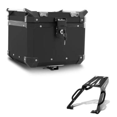 Imagem de Baú Moto Alumínio Top Case 35 Litros + Bagageiro BMW GS 1200 Adventure
