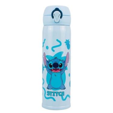 Imagem de Garrafa térmica azul stitch 400ml - disney