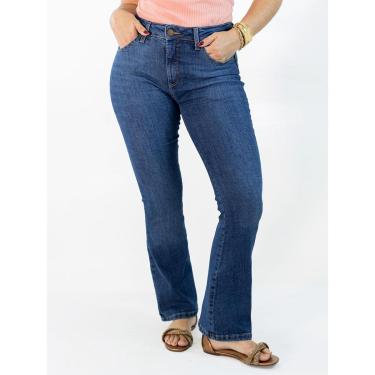 Imagem de Calça Feminina Jeans Tradicional Flare Petit Alta Anticorpus-Feminino