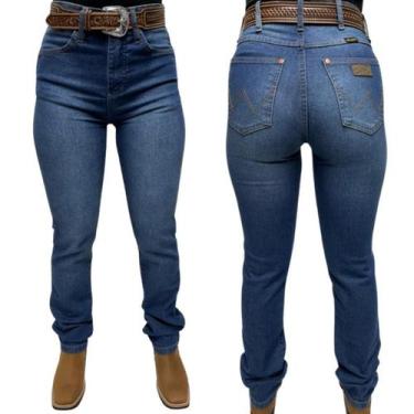 Imagem de Calça Country Jeans Feminina Wrangler Western Ref: 18M4C8960UN, 44