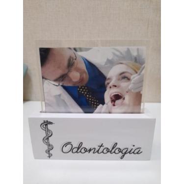 Imagem de Porta Foto com Juramento Profissões Zenir Disarz, Odontologia