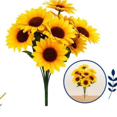 Imagem de Buque De Flores Girassol X5 Amarelo - FLORARTE