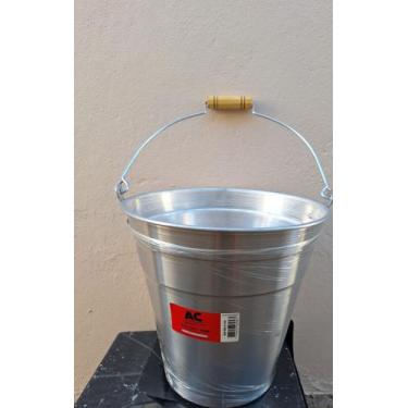 Imagem de Balde de alumínio fosco 15 ( 15lts) - Aluminio Ceará